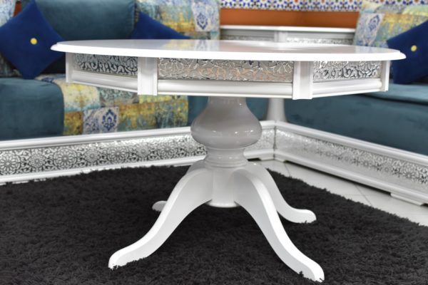Salon Marocain Arabesque Blanc – Image 2