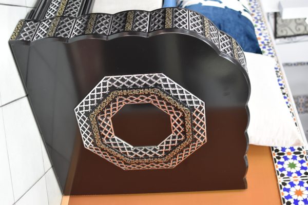 Salon Marocain Hiba noir – Image 4