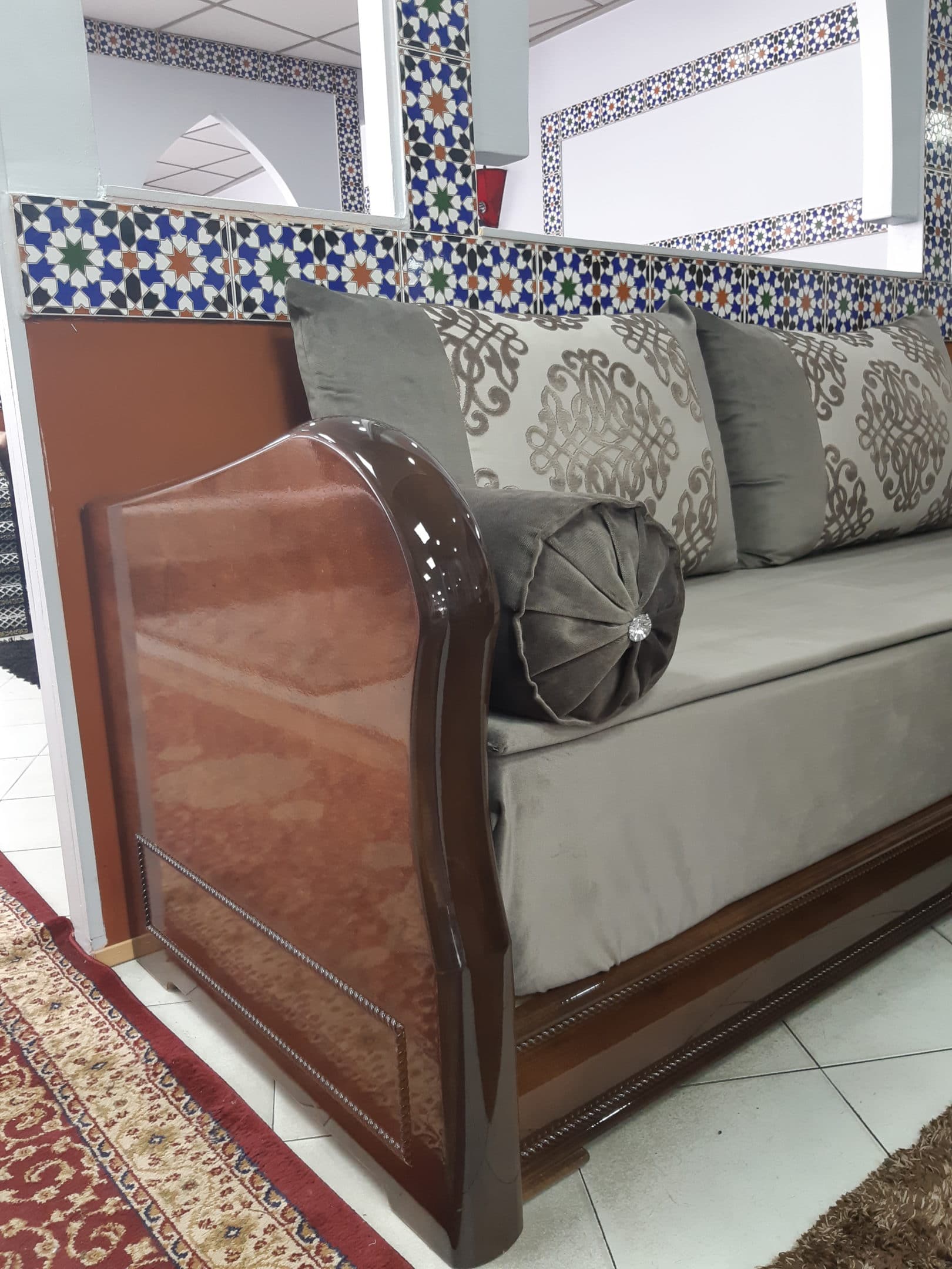 Banquette Salon Marocain MISTY - Ameublement Pas Cher