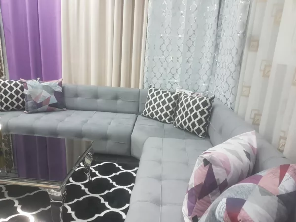 Salon Marocain Capitonné Gris sur Mesure & Coloris au choix – Image 5