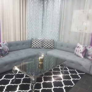 Salon marocain blanc: vente salon oriental blanc et noir pas cher