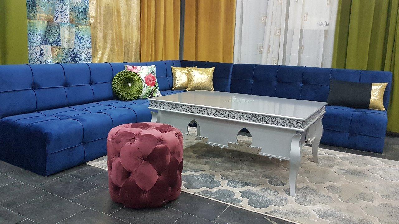 salon marocain capitonné sur mesure